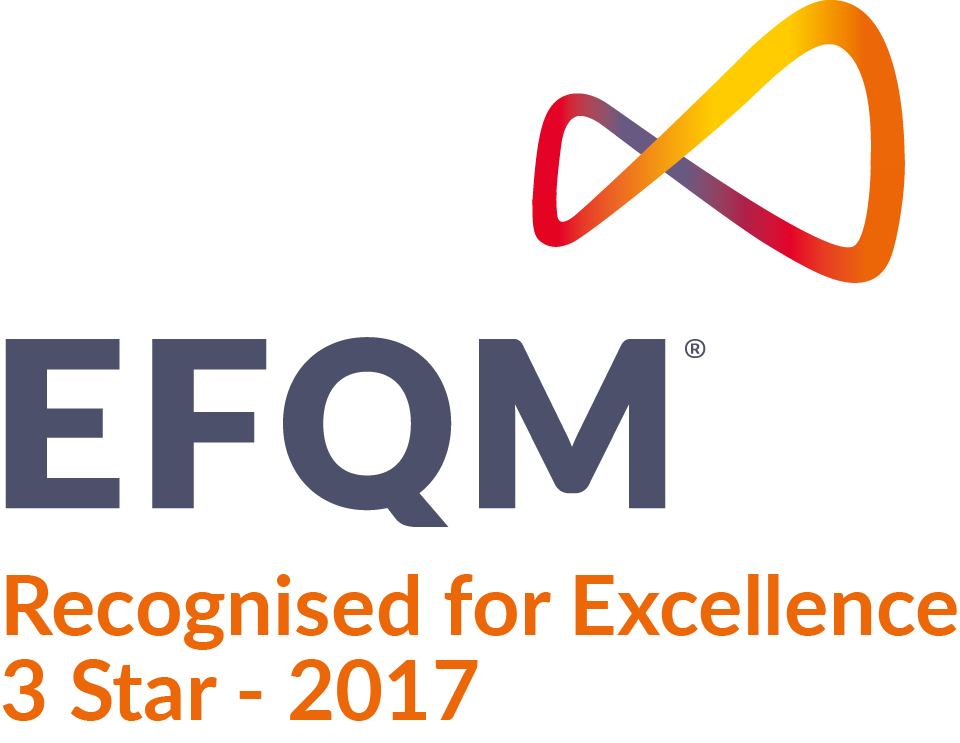EFQM - Recognised for Excellence 3 star