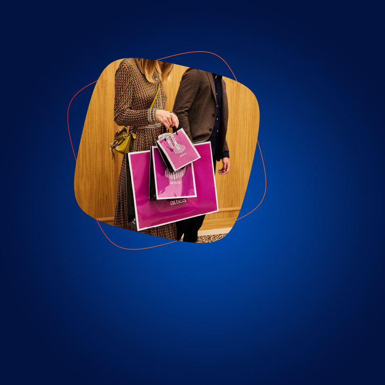 Aγορές με €πιστροφή στα πολυκαταστήματα attica