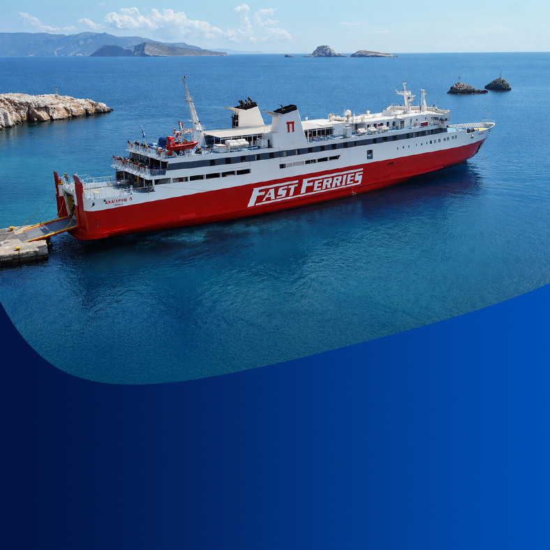Ταξιδέψτε στα αγαπημένα σας νησιά με τη Fast Ferries