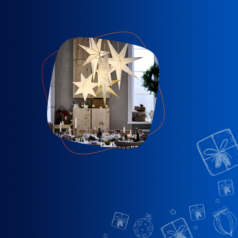 Γιορτινό σπίτι με €πιστροφή στην IKEA