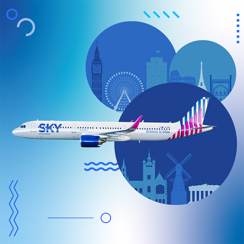10% έκπτωση σε πτήσεις της SKY express
