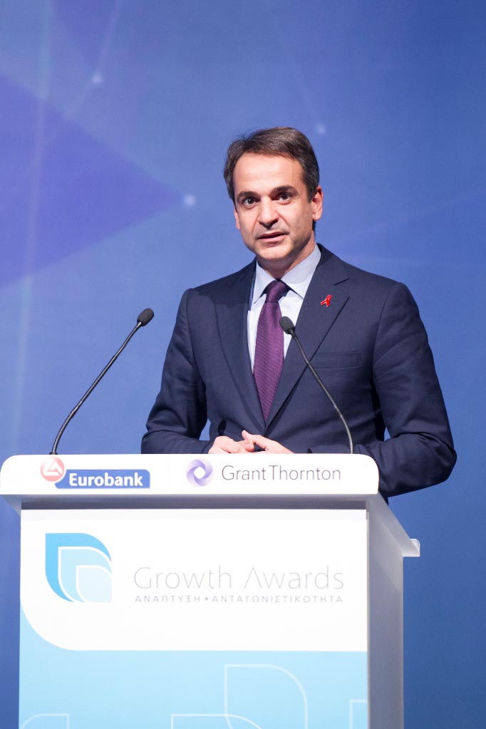 Ο Πρόεδρος της Νέας Δημοκρατίας κ. Κυριάκος Μητσοτάκης