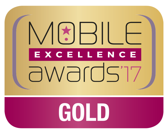 Mobile Excellence Gold Award 2017