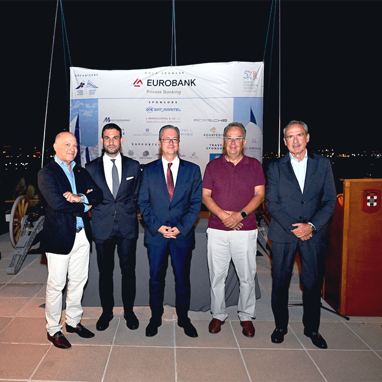 Χρυσός χορηγός στον «Eurobank Διεθνή Ιστιοπλοϊκό Αγώνα Άνδρου “I.B. Γουλανδρής”»